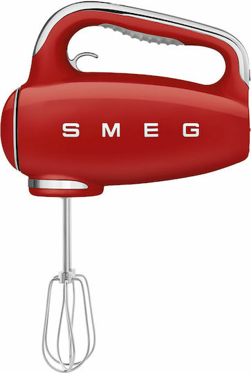 Smeg 50's Style Μίξερ Χειρός 250W Κόκκινο HMF01RDEU