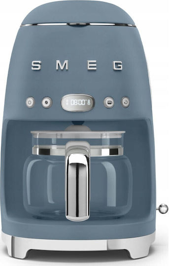 Smeg 50's Style Καφετιέρα Φίλτρου 1050W Storm Blue DCF02SBMEU