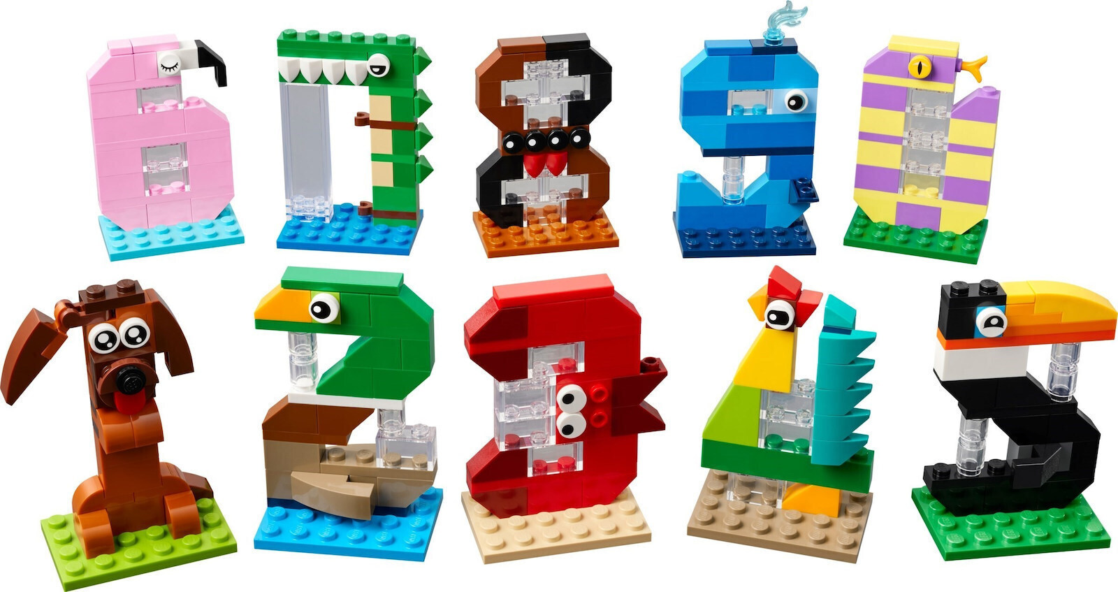 LEGO Τουβλάκια Birthday Numbers 40807
