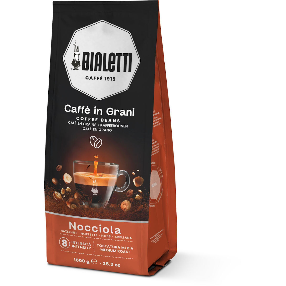 Bialetti Esperto Grani Nocciola Espresso Καφέ Hazelnut 1kg