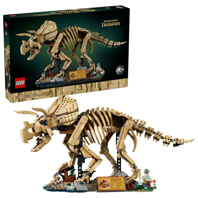 LEGO Jurassic World Dinosaur Fossils Triceratops 77985
