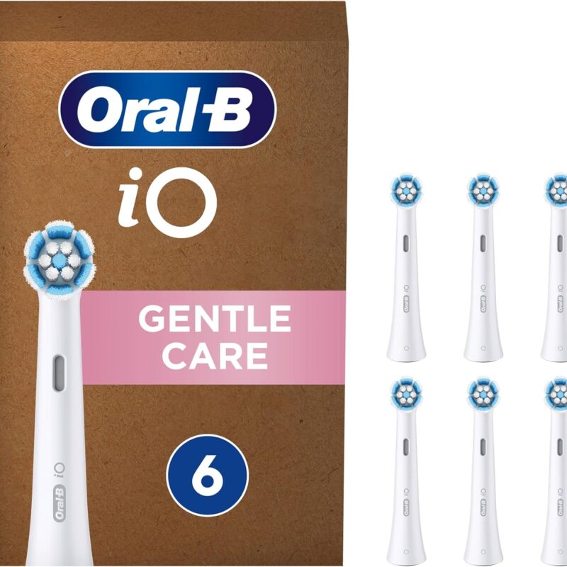 Oral-B iO Gentle Care 4210201434795 Κεφαλή Οδοντόβουρτσας 6 τεμάχια Λευκό