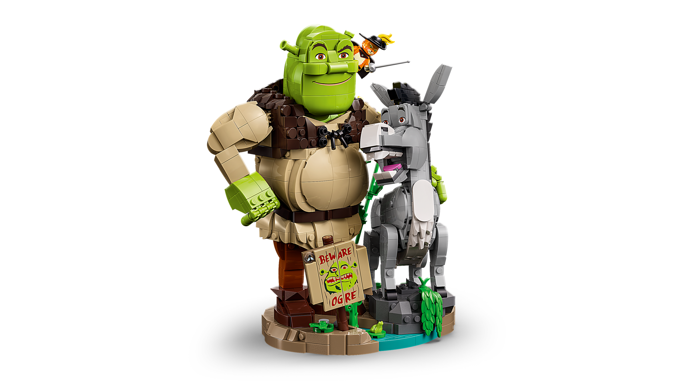 LEGO Shrek, Shrek Donkey & Puss in Boots 72423