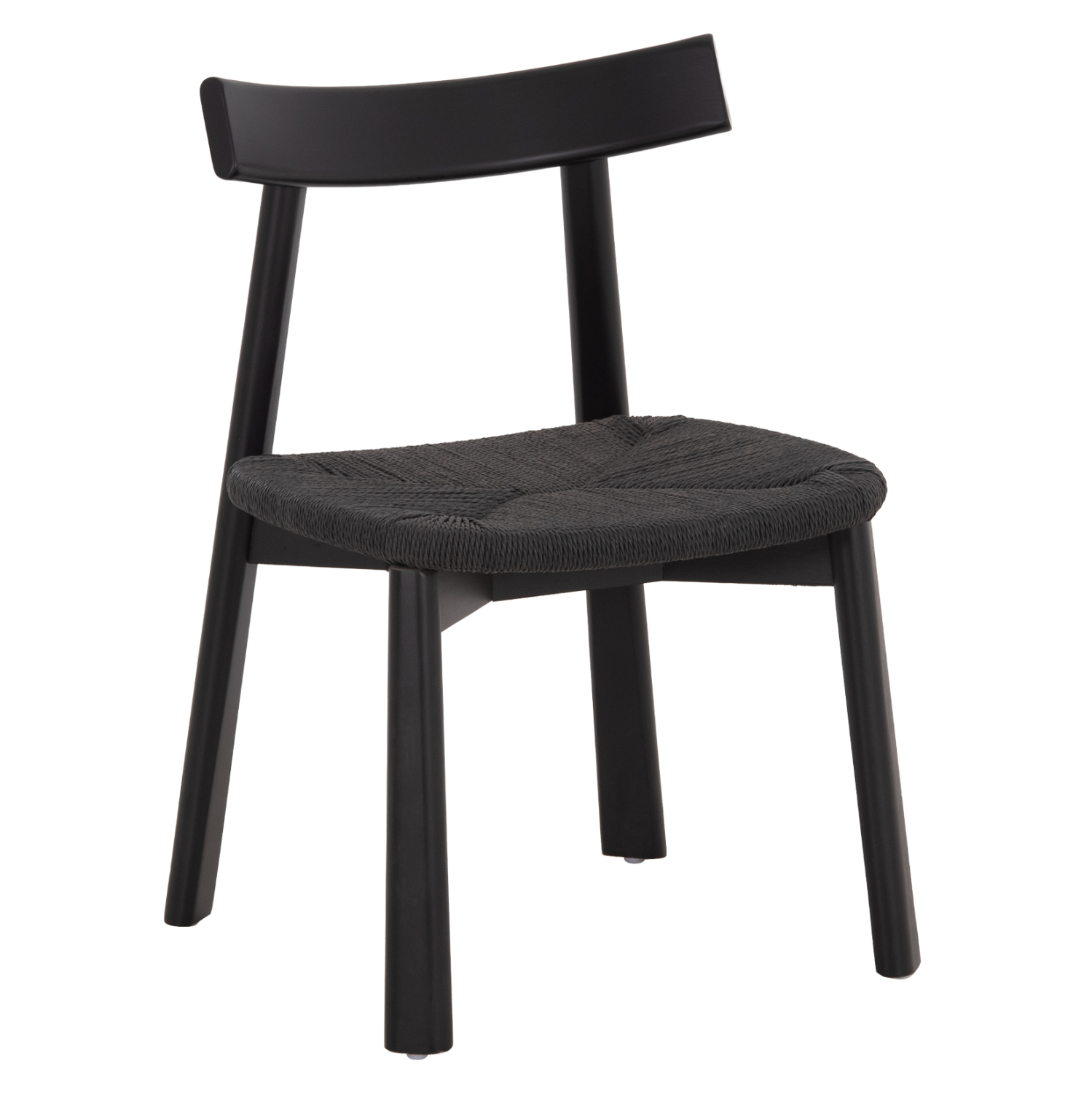 KΑΡΕΚΛΑ ΤΡΑΠΕΖΑΡΙΑΣ OSORIO HM18335.02 RUBBERWOOD & ΣΧΟΙΝΙ ΣΕ ΜΑΥΡΟ 51x55x74Υεκ (Σετ 2 τμχ)