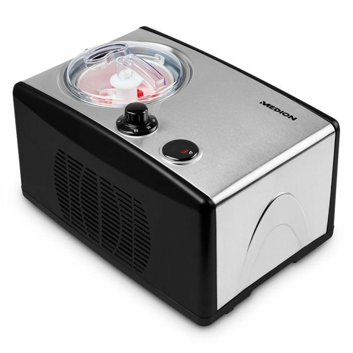 Medion LIFE MD 18387 Παγωτομηχανή 1,5L για Παγωτό 800ml 150W