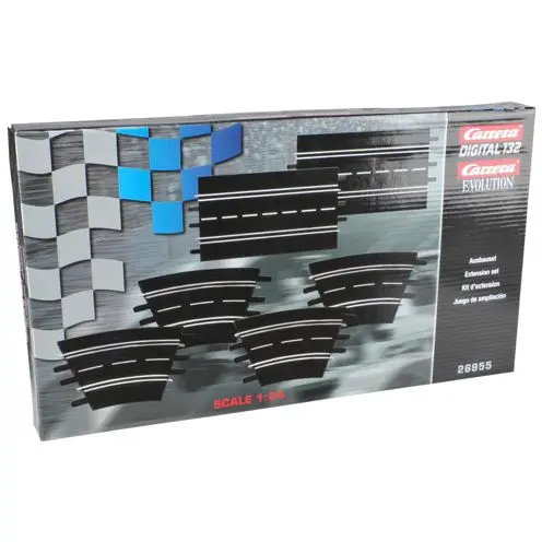 Carrera Digital + Evo. Extension (2straights/4curves 1/30°) 26955