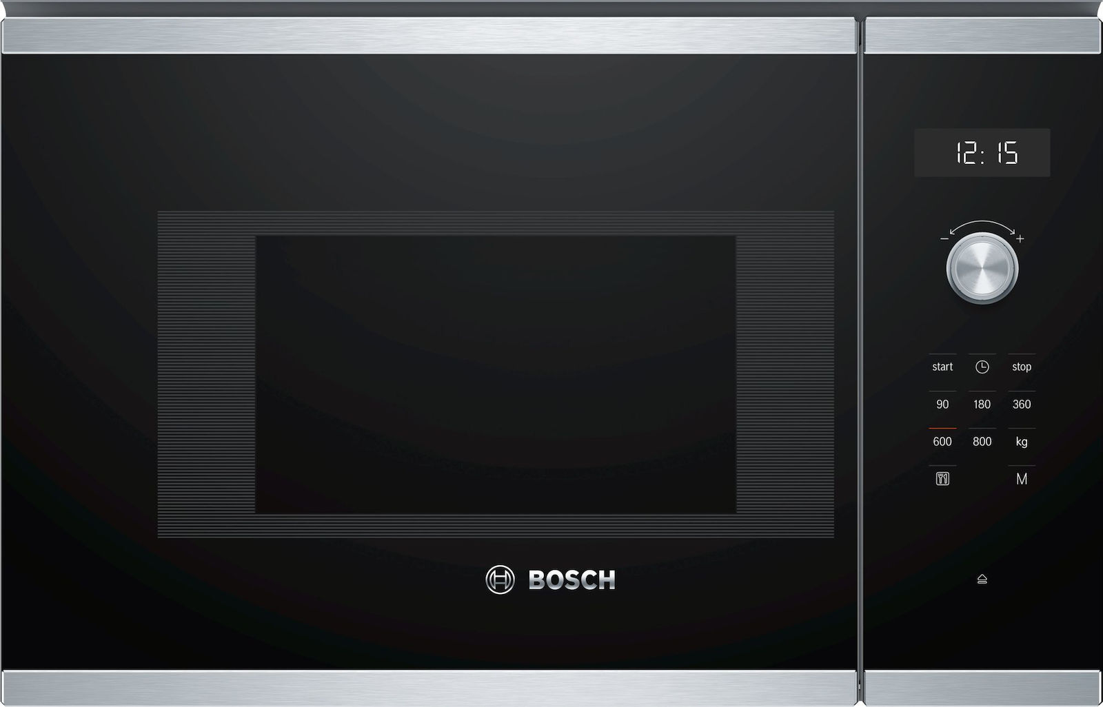 Bosch Serie 6 BFL524MS0 Εντοιχιζόμενος Φούρνος Μικροκυμάτων 20lt 800W Μαύρος