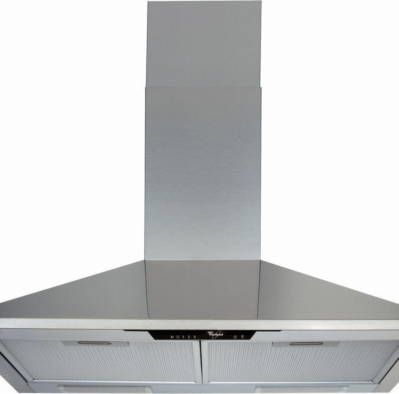 Whirlpool AKR 685/1 IX Απορροφητήρας Καμινάδα 60cm Inox 395 m³/h D