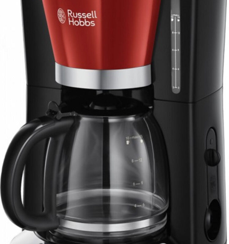 Russell Hobbs 24031-56 Colours Plus Προγραμματιζόμενη Καφετιέρα Φίλτρου 1100W Red
