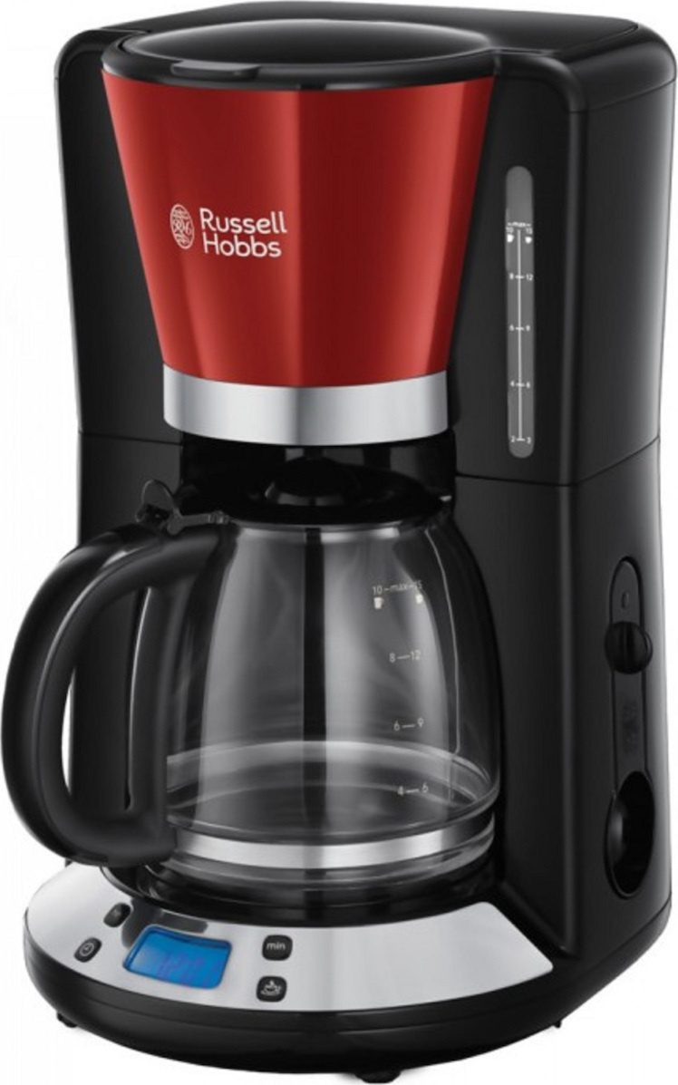 Russell Hobbs 24031-56 Colours Plus Προγραμματιζόμενη Καφετιέρα Φίλτρου 1100W Red