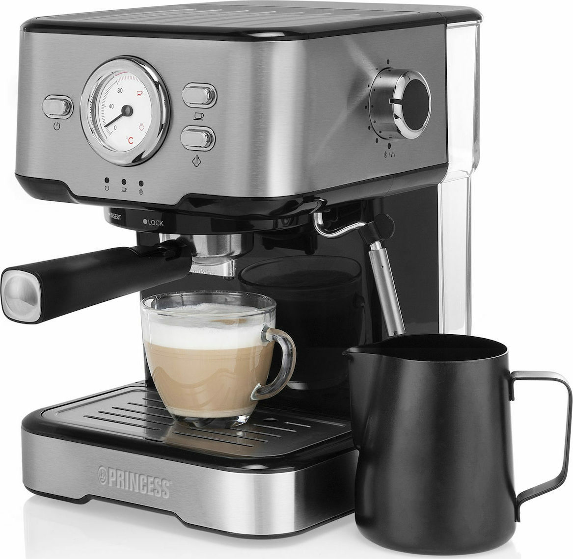 Καφετιέρα Espresso Princess 249412 1100W Grey