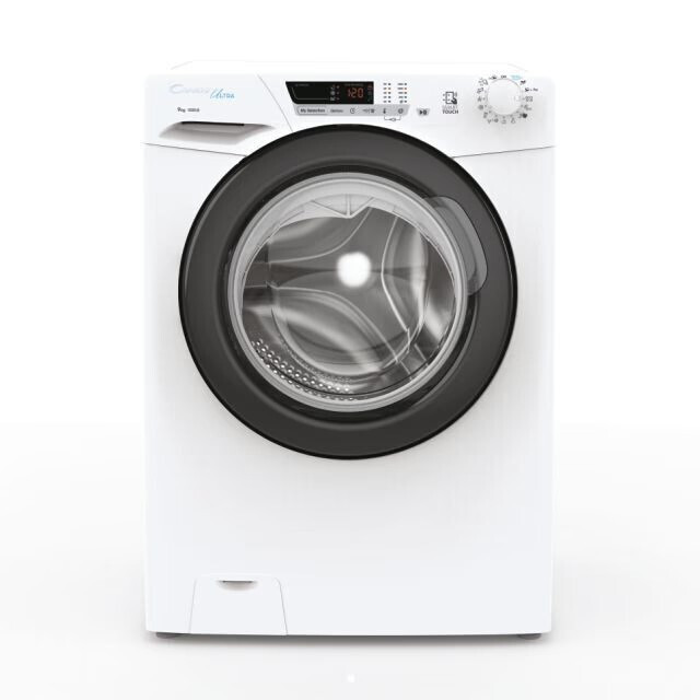 Candy HCU1292DWB4/1-S Πλυντήριο Ρούχων 9kg 1200 Στροφών Smart Touch