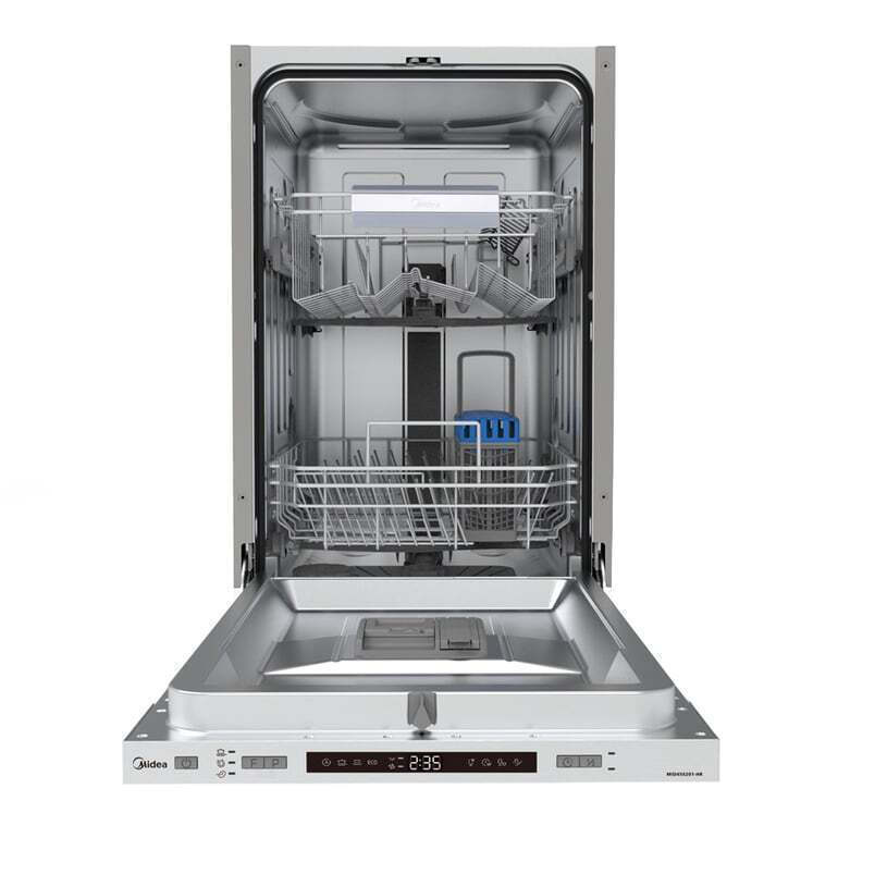 Midea MID45S201-HR Πλήρως Εντοιχιζόμενο Πλυντήριο Πιάτων για 10 Σερβίτσια Π45xY82εκ.