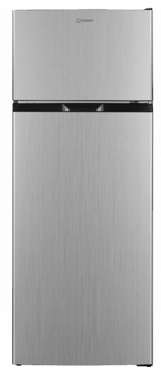 Indesit Ψυγείο Δίπορτο 206lt Υ143xΠ55xΒ55.5εκ. Ασημί I55T0 412S