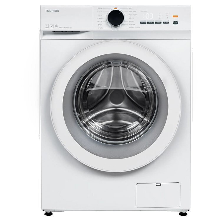 Toshiba Πλυντήριο Ρούχων 8kg 1400 Στροφών TW-T21BU90UWBK(WW)