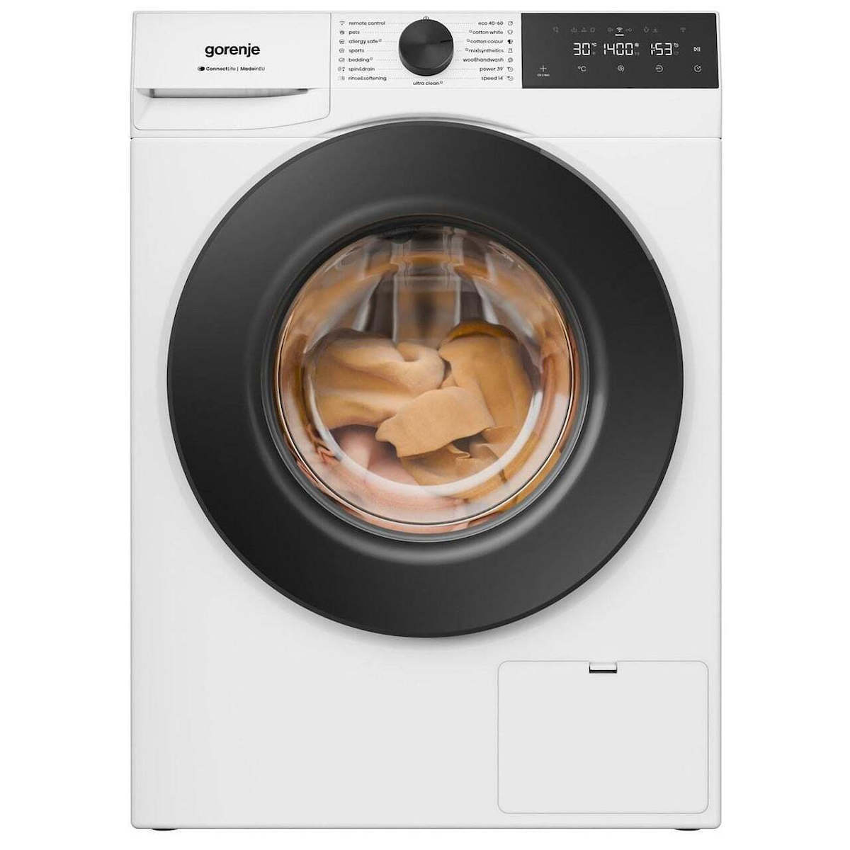 Gorenje Πλυντήριο Ρούχων 8kg 1400 Στροφών WG484A31