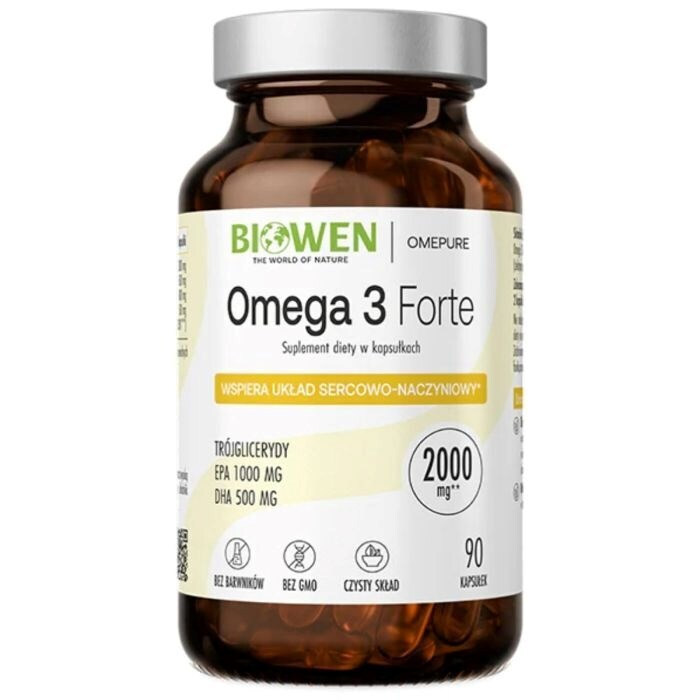 BIOWEN Omega 3 Forte 1000mg EPA 500mg DHA 90 Κάψουλες
