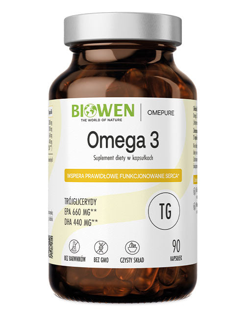 BIOWEN Omega 3 Forte 660mg EPA 440mg DHA 90 Κάψουλες