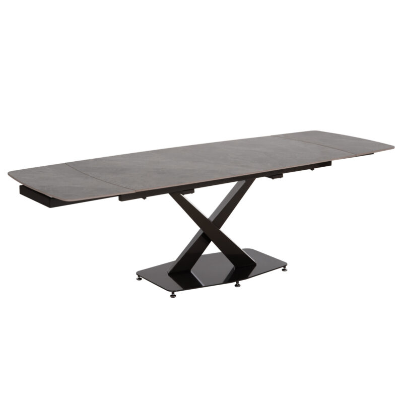 ΤΡΑΠΕΖΙ ΕΠΕΚΤΕΙΝΟΜΕΝΟ HOKU HM18410 ΚΕΡΑΜΙΚΟ TOP ΣΕ ΓΚΡΙ ΜΑΡΜΑΡΟ 165/240x90x75Υεκ.