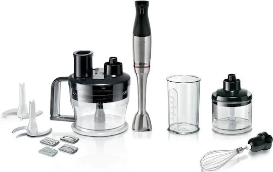 Bosch MSM6M871 Ραβδομπλέντερ με Ανοξείδωτη Ράβδο 1200W Γκρι