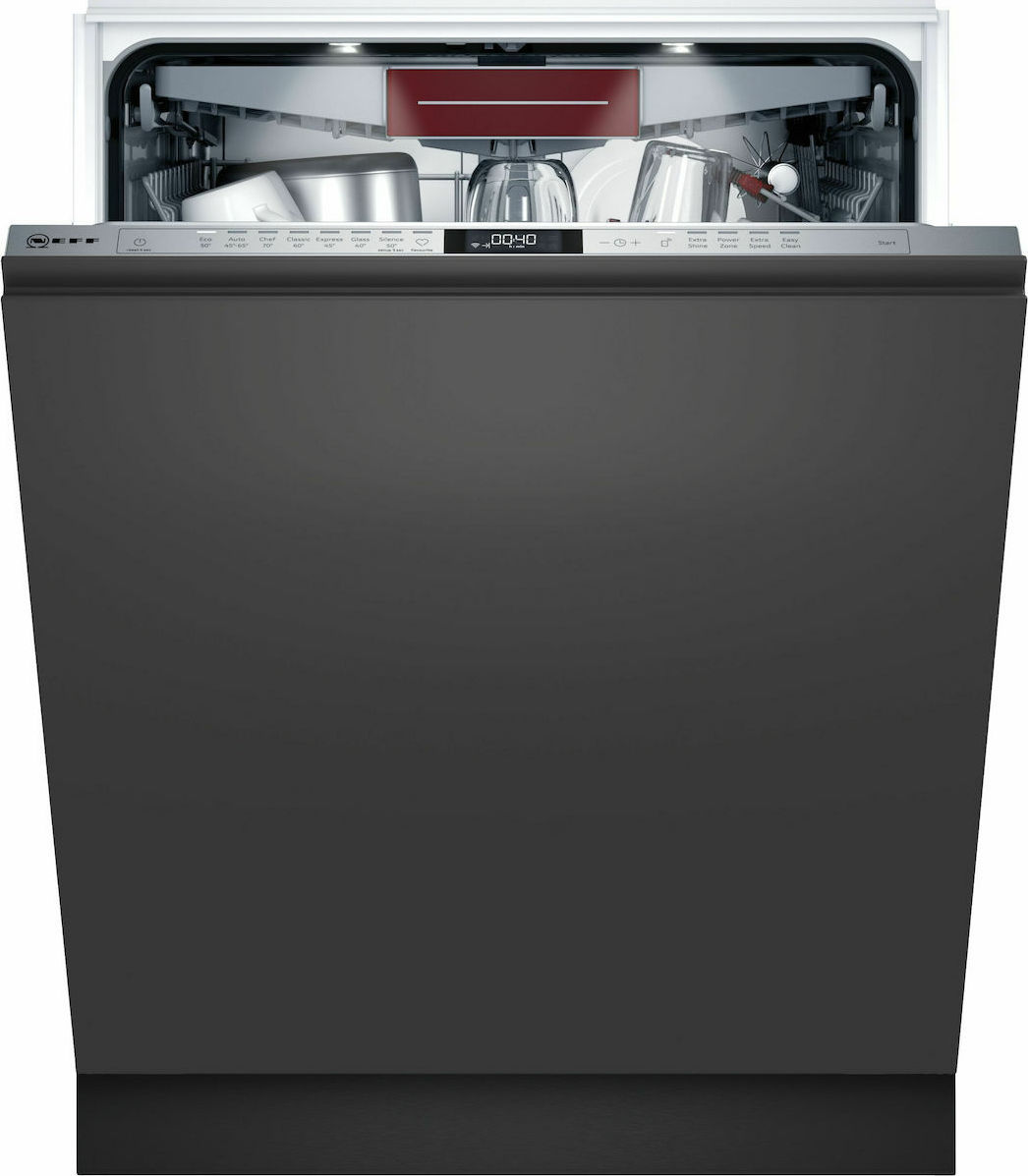 Πλυντήριο Πιάτων Εντοιχιζόμενο Neff S157ZCX35E Π59.8xY81.5εκ.