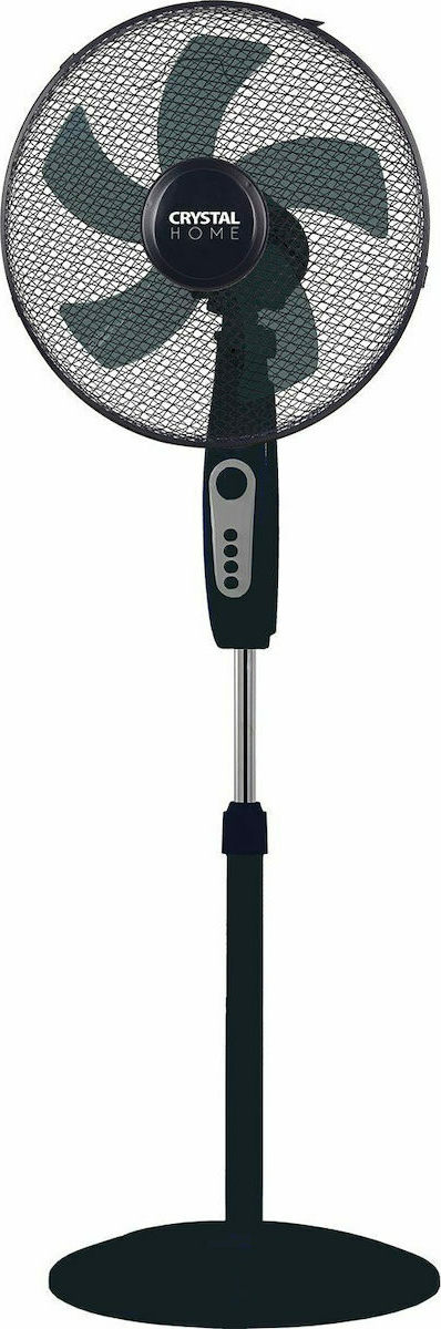 Ανεμιστήρας Ορθοστάτης Crystal Home Air Comfort 40 Black