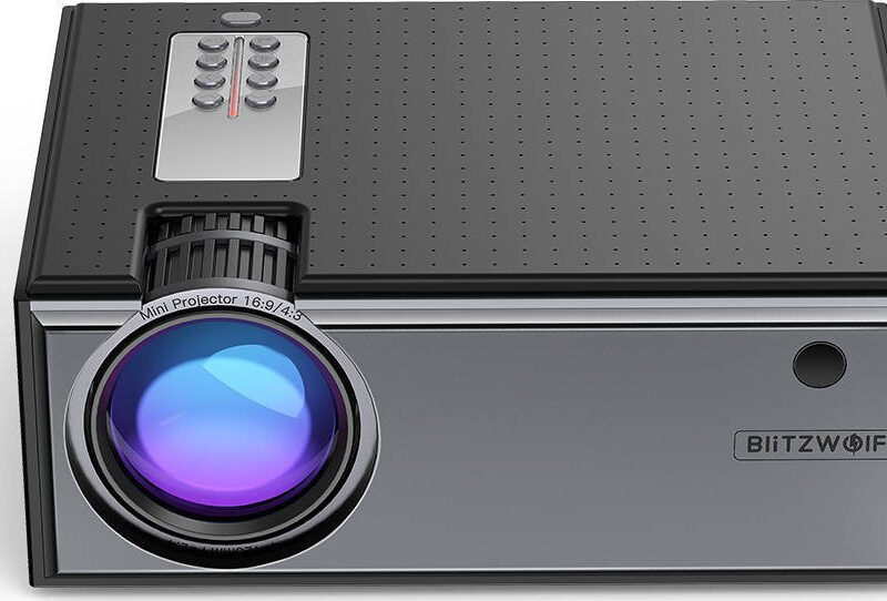 BlitzWolf BW-VP1 Pro Projector LCD με Wi-Fi και Ενσωματωμένα Ηχεία