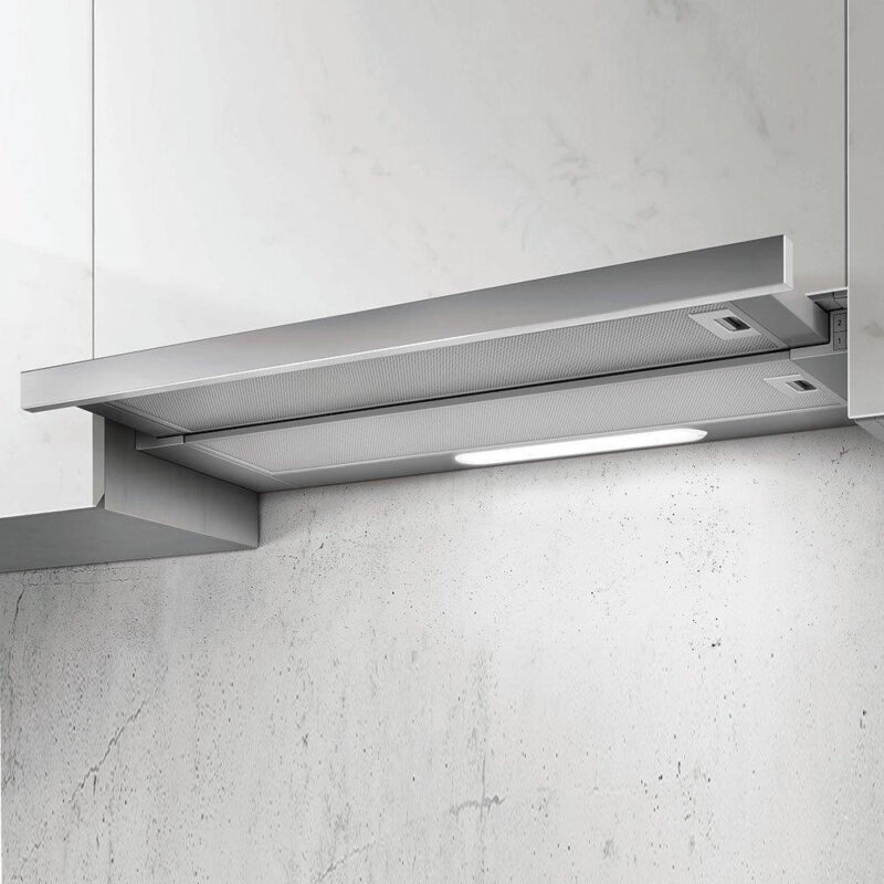 Απορροφητήρας Συρόμενος Elica ELITE 14 LUX GRIX/A/90 90cm Inox