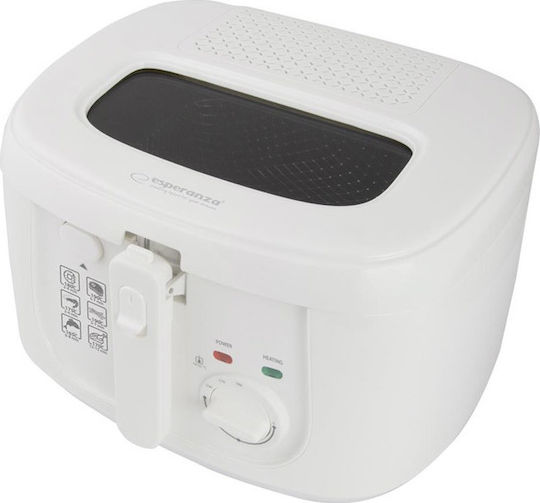 Esperanza EKG012 Φριτέζα 2.5L, Λευκή