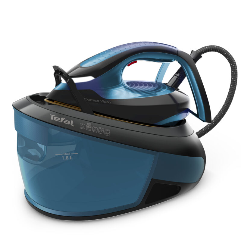 Σύστημα Σιδερώματος Tefal Express Vision SV8151 2800W 1,8L Μπλε, Μαύρο