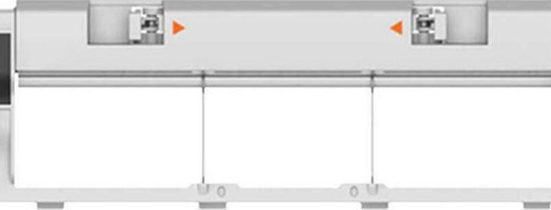 Xiaomi SKV4130TY Κάλυμμα Κύριας Βούρτσας για Σκούπα Ρομπότ