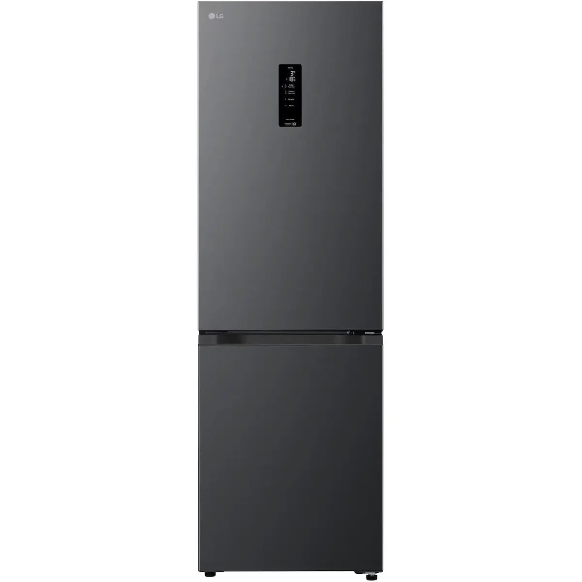 LG Ψυγειοκαταψύκτης 333lt Total NoFrost Υ186xΠ59.7xΒ67.4εκ. Μαύρος GBBSJ11DEP