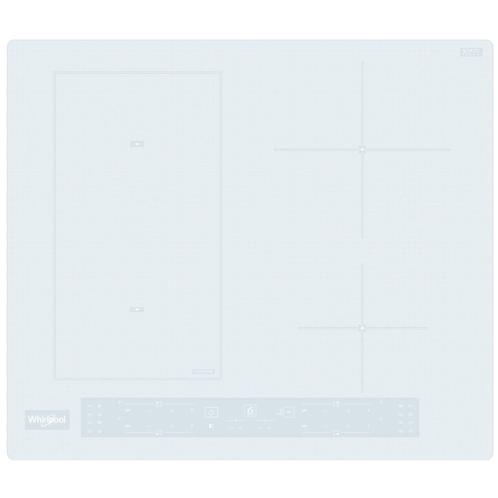 Εστία Αυτόνομη Επαγωγική Whirlpool WL B4560 NE/W Λευκό 59 cm 4 zone(s)
